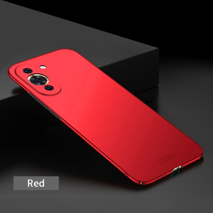 For Huawei Nova 10 Pro MOFI Frosted PC Ultra-thin Hard Case(Red)