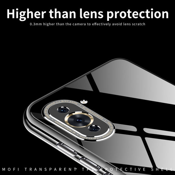 For Huawei Nova 10 5G MOFI Ming Series Ultra-thin TPU Phone Case(Transparent)