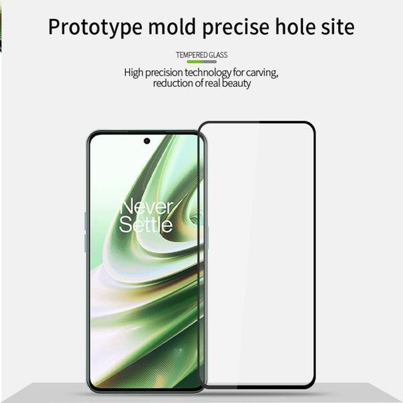 For OnePlus Ace Pro MOFI 9H 2.5D Full Screen Tempered Glass Film(Black)