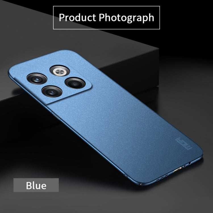For OnePlus Ace Pro MOFI Frosted PC Ultra-thin Hard Phone Case(Blue)