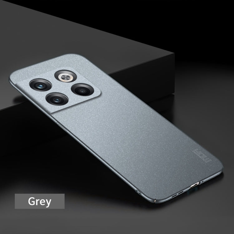 For OnePlus Ace Pro MOFI Frosted PC Ultra-thin Hard Phone Case(Gray)