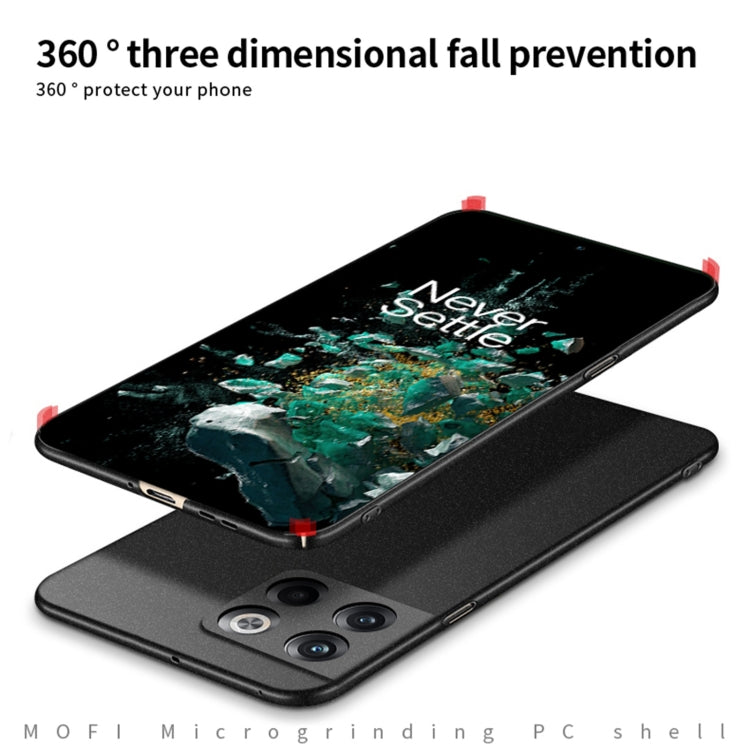 For OnePlus Ace Pro MOFI Frosted PC Ultra-thin Hard Phone Case(Gray)