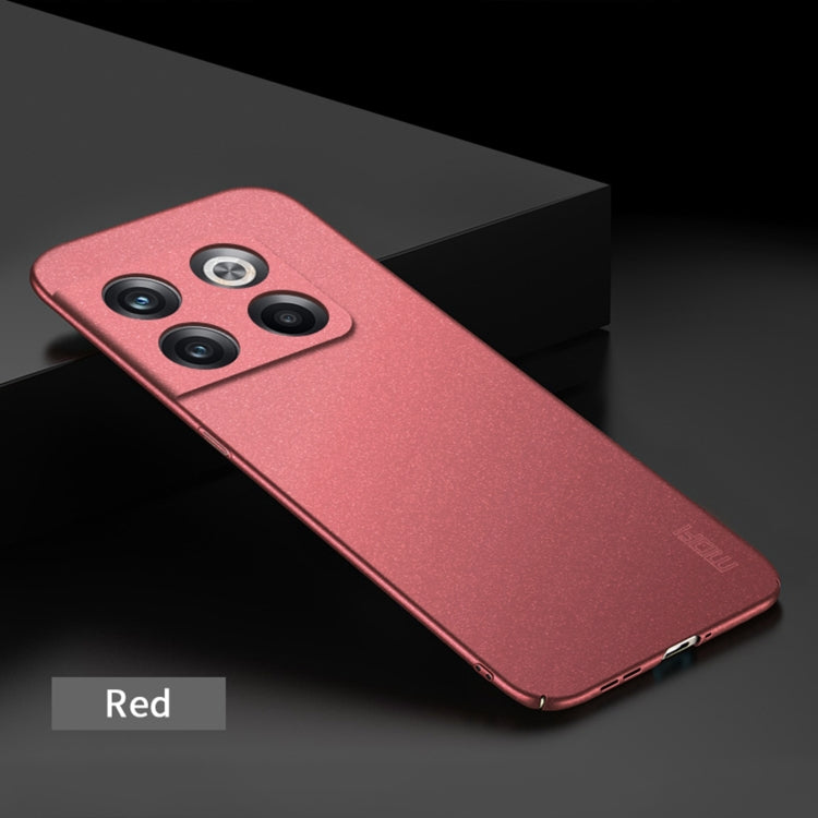 For OnePlus Ace Pro MOFI Frosted PC Ultra-thin Hard Phone Case(Red)