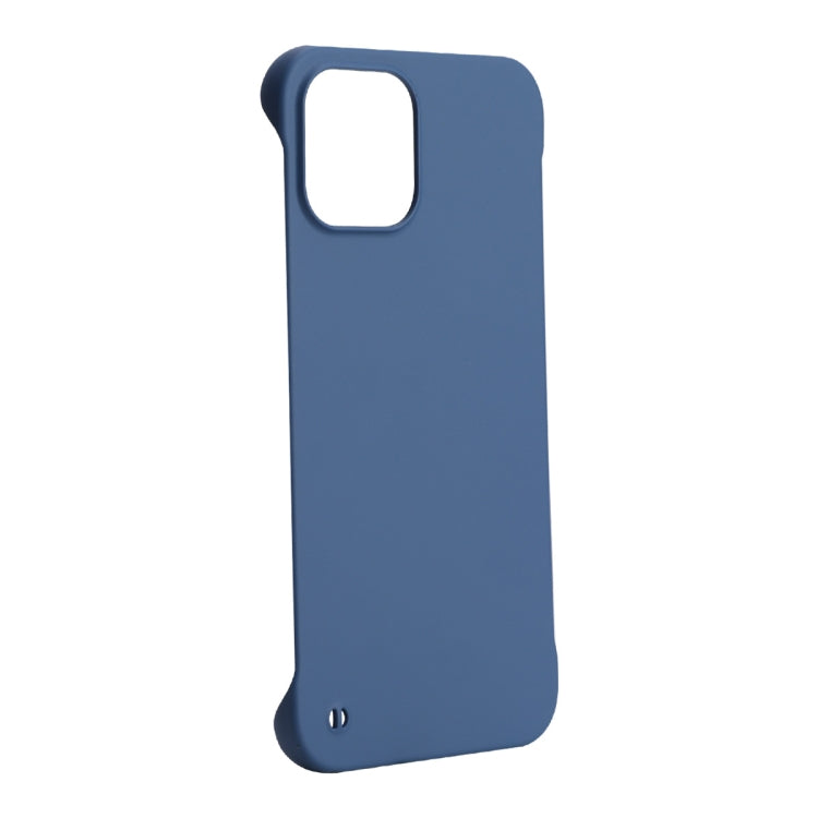 For iPhone 14 ENKAY Matte Frameless PC Phone Case(Dark Blue)