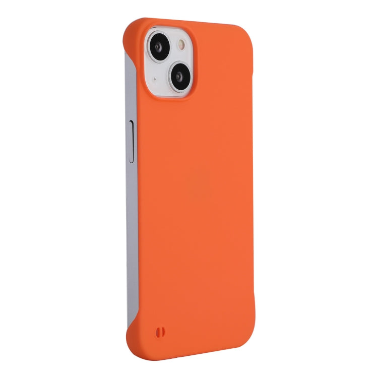 For iPhone 14 Plus ENKAY Matte Frameless PC Phone Case(Orange)