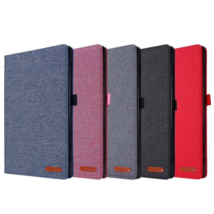 For Huawei MatePad Pro 11 2022  Fabric Leather Tablet Case(Blue)