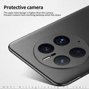 For Huawei Mate 50 Pro MOFI Fandun Series Frosted Ultra-thin PC Hard Phone Case(Black)
