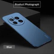 For Huawei Mate 50 Pro MOFI Fandun Series Frosted Ultra-thin PC Hard Phone Case(Blue)