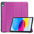 For iPad 2025 / 2022 ENKAY Tri-fold Custer Texture Leather Stand Smart Case(Purple) - free shipping - PMc TechLife - Order now!