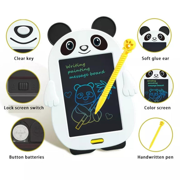 HYD-8511 Cartoon Kids LCD ABS Graffiti Drawing Colorful Hands Writing Board