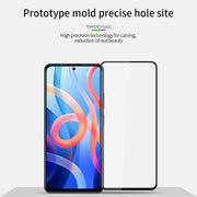 For Xiaomi 12 Lite MOFI 9H 2.5D Full Screen Tempered Glass Film(Black)