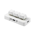 MK321BT Bluetooth 5.1 3 Keys Custom Keys Game Office PS Clip Macro Programming Keypad(White) - Wireless Keyboard by PMC TechLife | Online Shopping South Africa | PMC TechLife | Buy Now Pay Later Mobicred