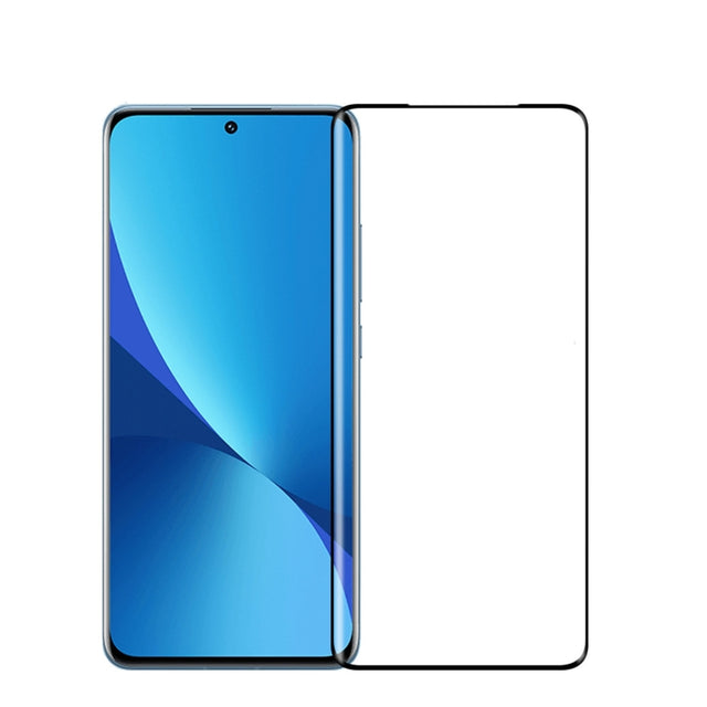 For Google Pixel 7 Pro MOFI 9H 3D Explosion-proof Curved Screen Tempered Glass Film(Black)