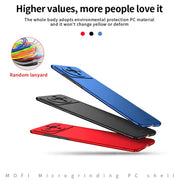 For Xiaomi 12s Ultra MOFI Micro Frosted PC Ultra-thin Hard Case(Black)