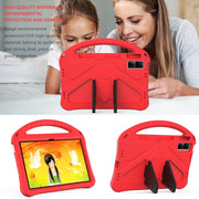 For OPPO Pad Air 10.36  2022 EVA Shockproof Tablet Case with Holder(Red)