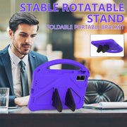 For Huawei Matepad 10.4 2022 EVA Shockproof Tablet Case with Holder(Purple)
