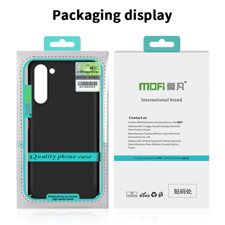 For Samsung Galaxy S23+ 5G MOFI Micro Frosted PC Ultra-thin Hard Case(Blue)