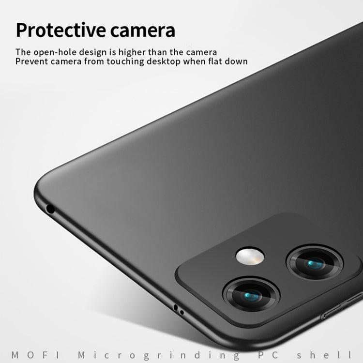 For Xiaomi Redmi Note 12 China MOFI Micro Frosted PC Ultra-thin Hard Case(Blue)