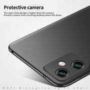 For Xiaomi Redmi Note 12 China MOFI Micro Frosted PC Ultra-thin Hard Case(Red)