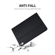 For iPad 2025 / 2022 ENKAY PC Back Cover Smart Leather Tablet Case with Pen Slot & Holder(Black)