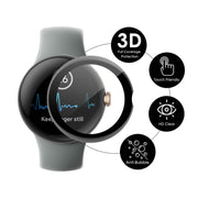 2pcs For Google Pixel Watch ENKAY 3D Full Coverage Soft PC Edge + PMMA HD Screen Protector Film