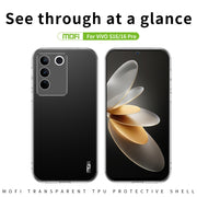 For vivo S16 / S16 Pro MOFI Ming Series Ultra-thin TPU Phone Case(Transparent)