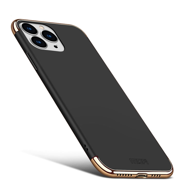 For iPhone 14 Pro Max MOFI Yatun Series 3 in 1 Stitching PC Phone Case(Black)