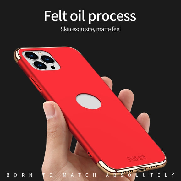 For iPhone 14 Pro Max MOFI Yatun Series 3 in 1 Stitching PC Phone Case(Red)