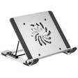 P3 Adjustable Aluminum Foldable Portable Laptop Notebook Fan Stand Bracket - Laptop Stand by PMC TechLife | Online Shopping South Africa | PMC TechLife | Buy Now Pay Later Mobicred