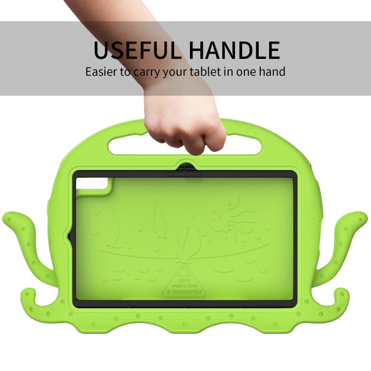 For Huawei MatePad 10.4 Octopus Style EVA PC Tablet Case(Grass Green)