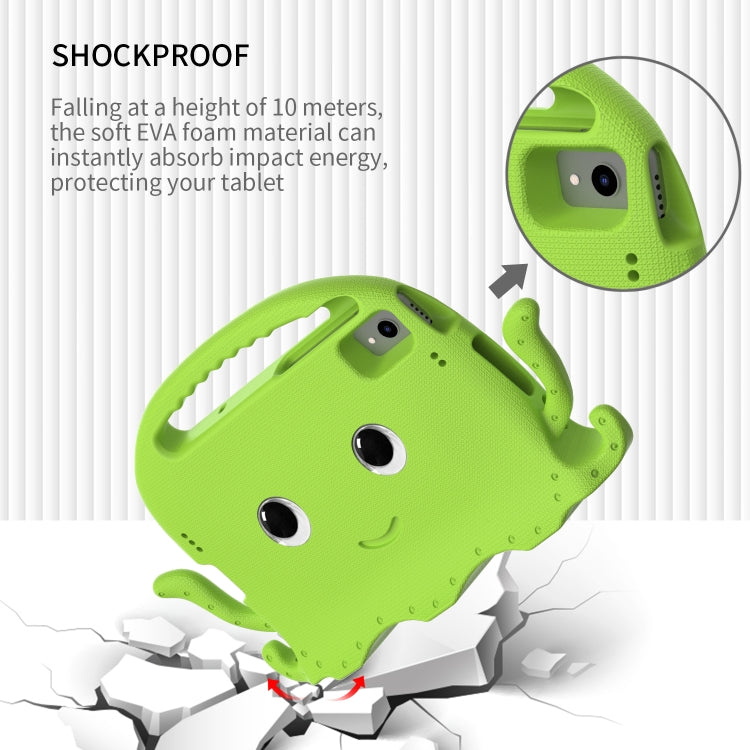 For Huawei MatePad 10.4 Octopus Style EVA PC Tablet Case(Grass Green)