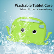 For Huawei MatePad 10.4 Octopus Style EVA PC Tablet Case(Grass Green)