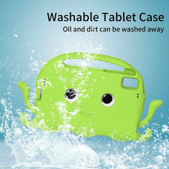 For Huawei MatePad 10.4 Octopus Style EVA PC Tablet Case(Grass Green)