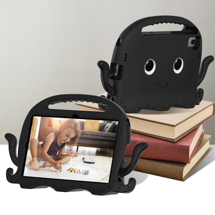 For Lenovo M10 Plus TB-X606 10.3 Octopus Style EVA PC Tablet Case(Black)