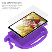 For Lenovo M10 Plus TB-X606 10.3 Octopus Style EVA PC Tablet Case(Purple)
