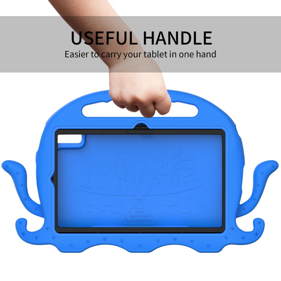 For Lenovo K10 TB-X6C6F 10.3 Octopus Style EVA PC Tablet Case(Blue)