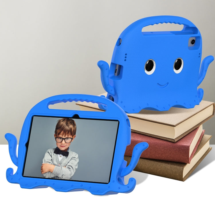 For Lenovo K10 TB-X6C6F 10.3 Octopus Style EVA PC Tablet Case(Blue)