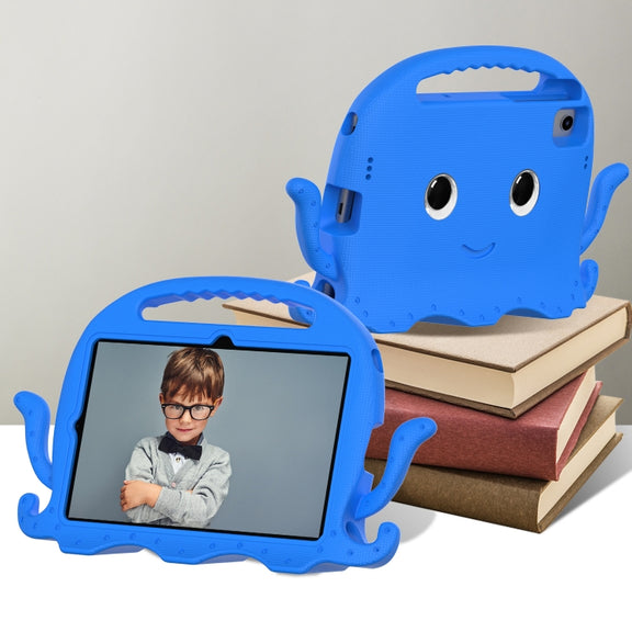 For Lenovo K10 TB-X6C6F 10.3 Octopus Style EVA PC Tablet Case(Blue)