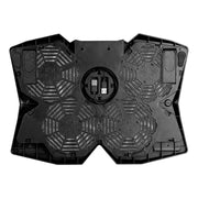 S400 Four Cooling Fans Foldable Adjustable Gaming Laptop Desktop Holder