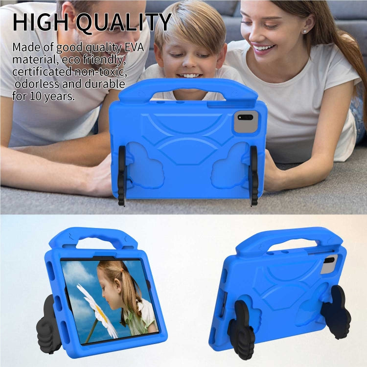 For  Lenovo Tab M11 /Xiaoxin Pad 11 2024 Thumb Bracket EVA Shockproof Tablet Case(Blue)