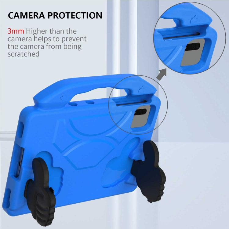 For  Lenovo Tab M11 /Xiaoxin Pad 11 2024 Thumb Bracket EVA Shockproof Tablet Case(Blue)