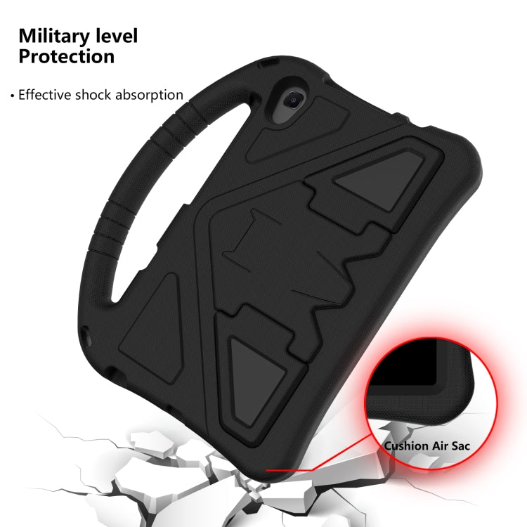 For TCL Tab 8 le 2023 /Tab 8  2022 EVA Shockproof Tablet Case with Holder(Black)