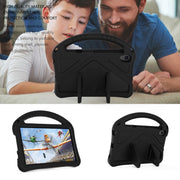 For TCL Tab 8 le 2023 /Tab 8  2022 EVA Shockproof Tablet Case with Holder(Black)