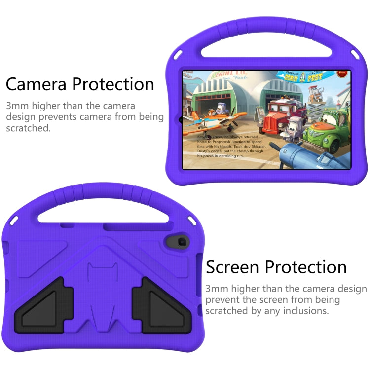 For TCL Tab 8 le 2023 /Tab 8  2022 EVA Shockproof Tablet Case with Holder(Purple)