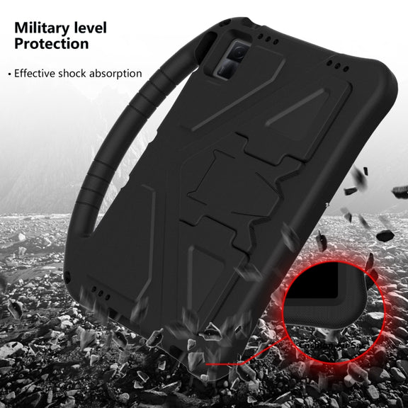 For TCL Tab 11 EVA Shockproof Tablet Case with Holder(Black)