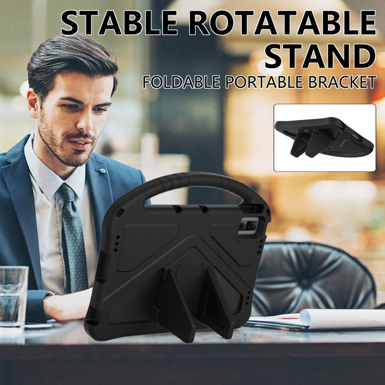 For TCL Tab 11 EVA Shockproof Tablet Case with Holder(Black)