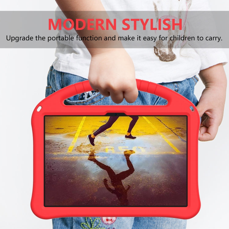For TCL Tab 11 EVA Shockproof Tablet Case with Holder(Red)