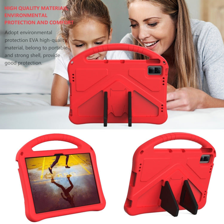 For TCL Tab 11 EVA Shockproof Tablet Case with Holder(Red)