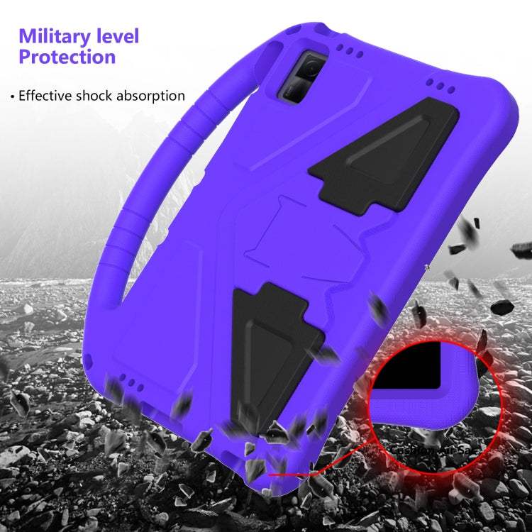 For TCL Tab 11 EVA Shockproof Tablet Case with Holder(Purple)