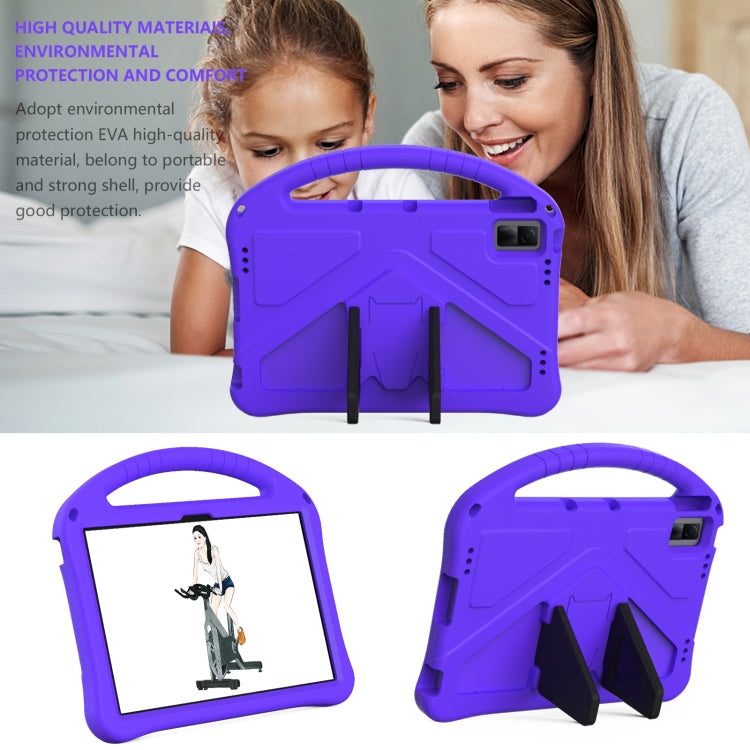 For TCL Tab 11 EVA Shockproof Tablet Case with Holder(Purple)